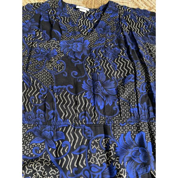 Vtg. Pellini by Von Bramlett Abstract Pattern Dress - Picture 3 of 9